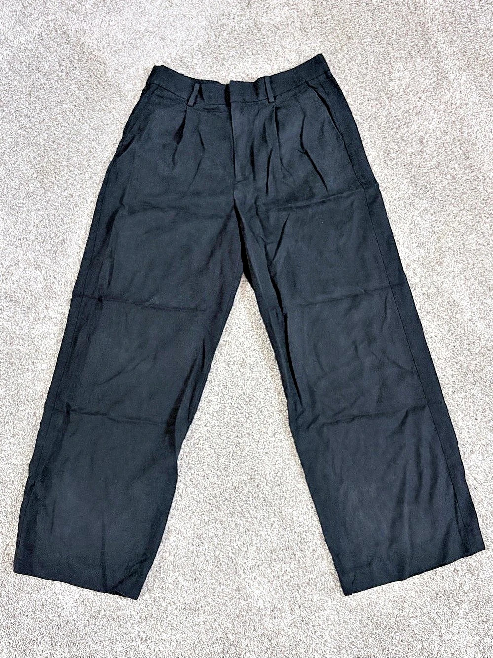 Madewell Wide Leg Pants in Black Like New